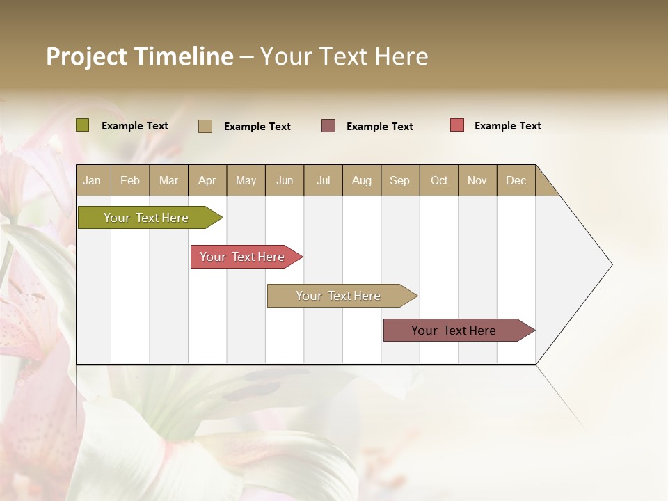 Petal Beautiful Plant PowerPoint Template