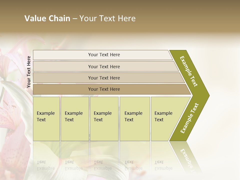 Petal Beautiful Plant PowerPoint Template