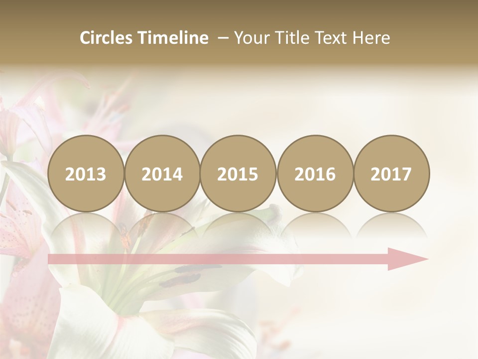 Petal Beautiful Plant PowerPoint Template