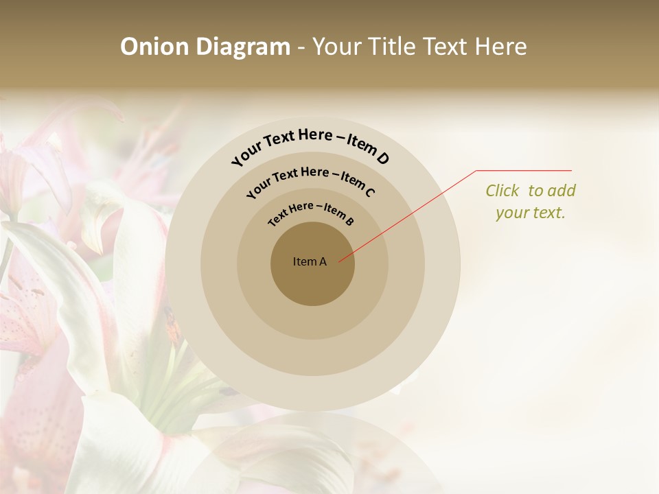Petal Beautiful Plant PowerPoint Template