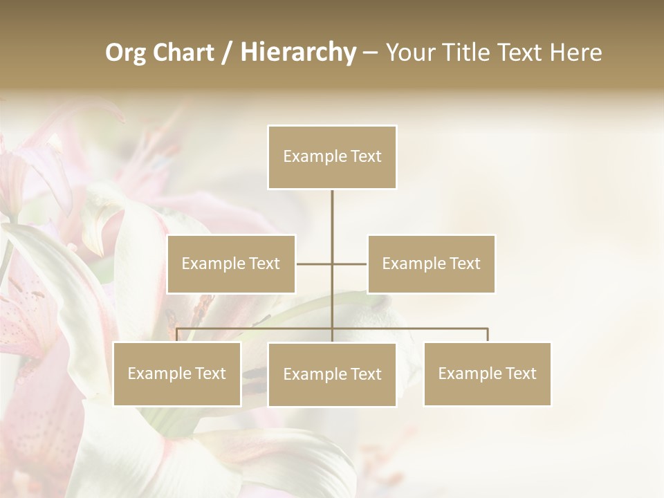 Petal Beautiful Plant PowerPoint Template