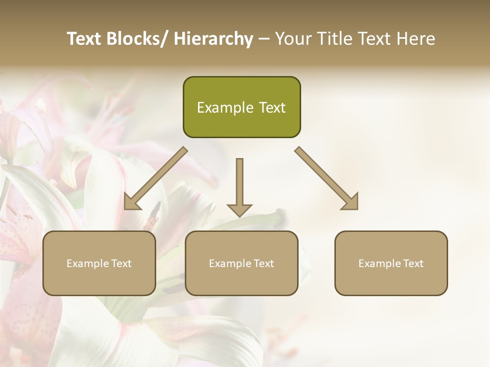 Petal Beautiful Plant PowerPoint Template