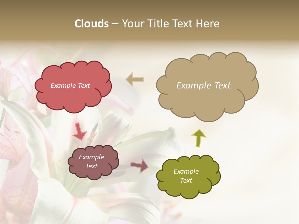 Petal Beautiful Plant PowerPoint Template