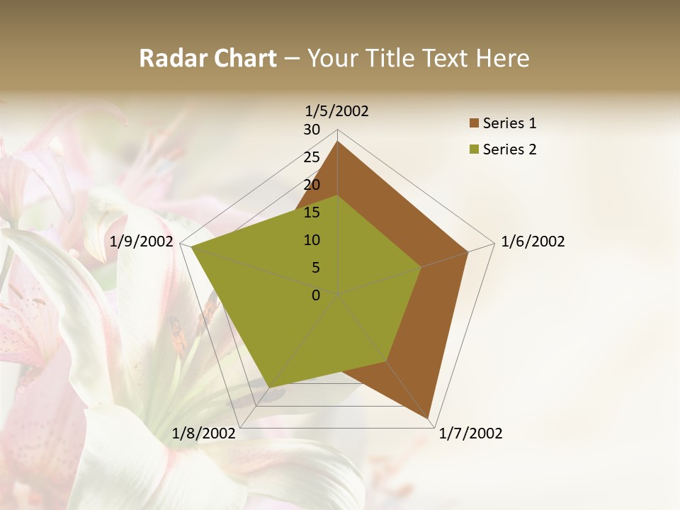 Petal Beautiful Plant PowerPoint Template