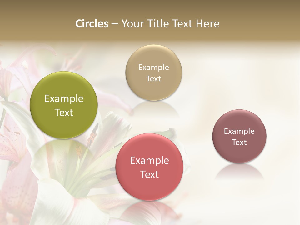 Petal Beautiful Plant PowerPoint Template