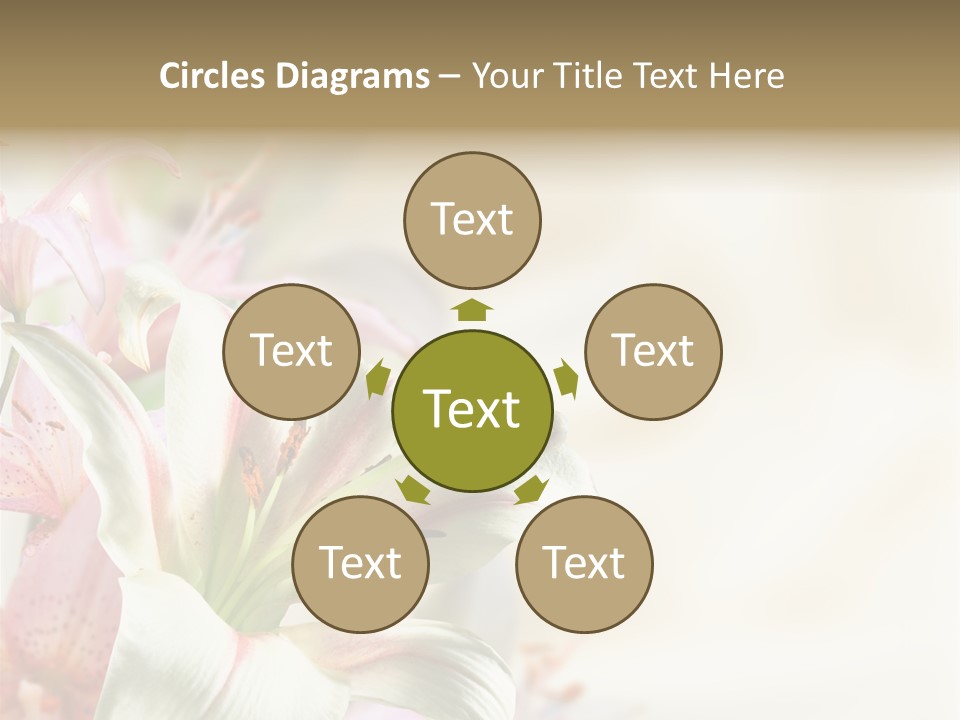 Petal Beautiful Plant PowerPoint Template