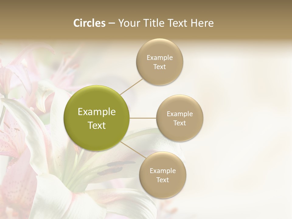 Petal Beautiful Plant PowerPoint Template