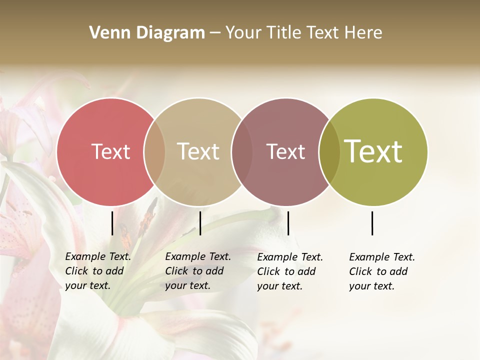 Petal Beautiful Plant PowerPoint Template