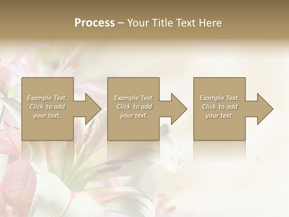 Petal Beautiful Plant PowerPoint Template