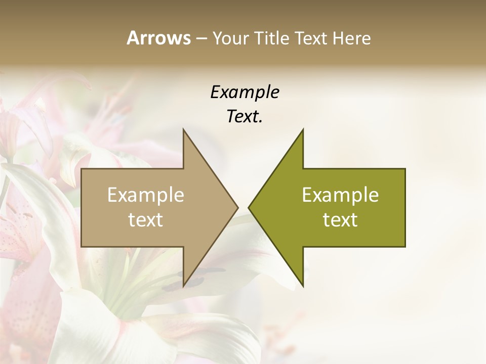 Petal Beautiful Plant PowerPoint Template