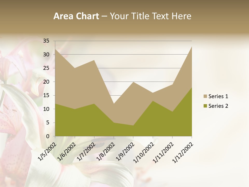Petal Beautiful Plant PowerPoint Template