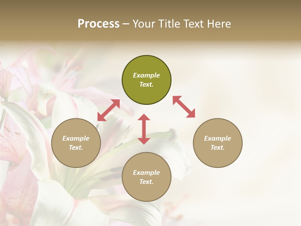 Petal Beautiful Plant PowerPoint Template