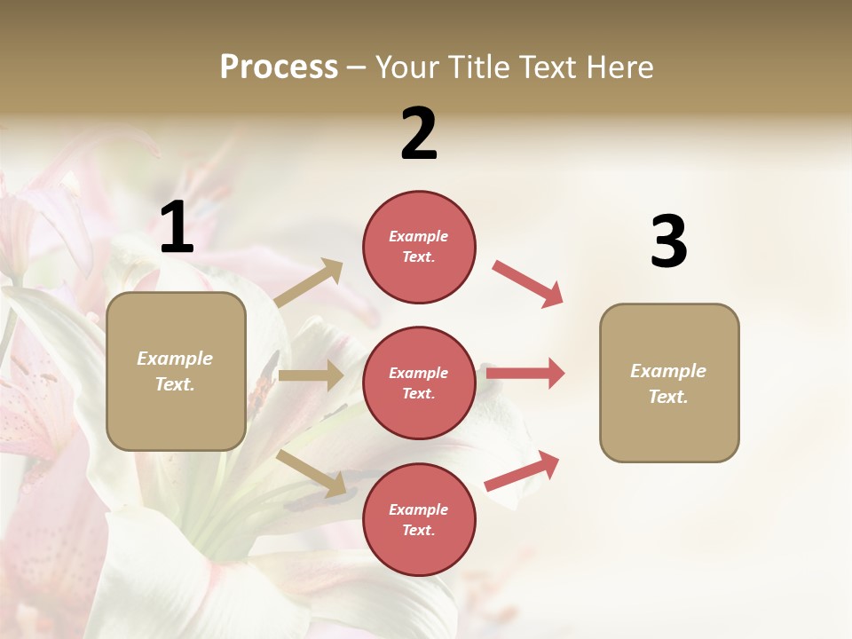 Petal Beautiful Plant PowerPoint Template
