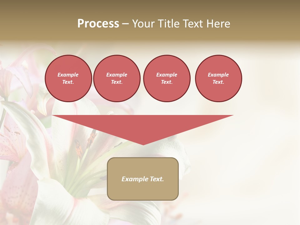 Petal Beautiful Plant PowerPoint Template