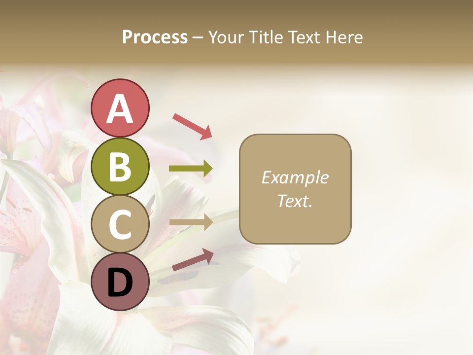 Petal Beautiful Plant PowerPoint Template