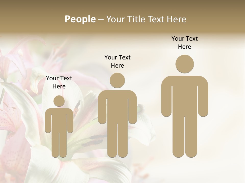 Petal Beautiful Plant PowerPoint Template