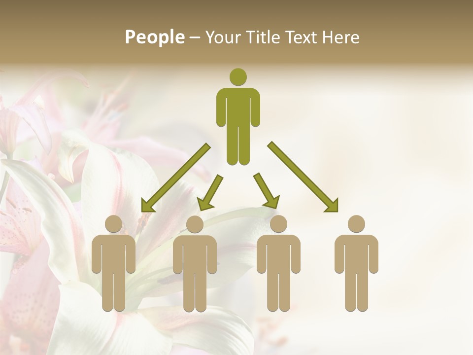 Petal Beautiful Plant PowerPoint Template