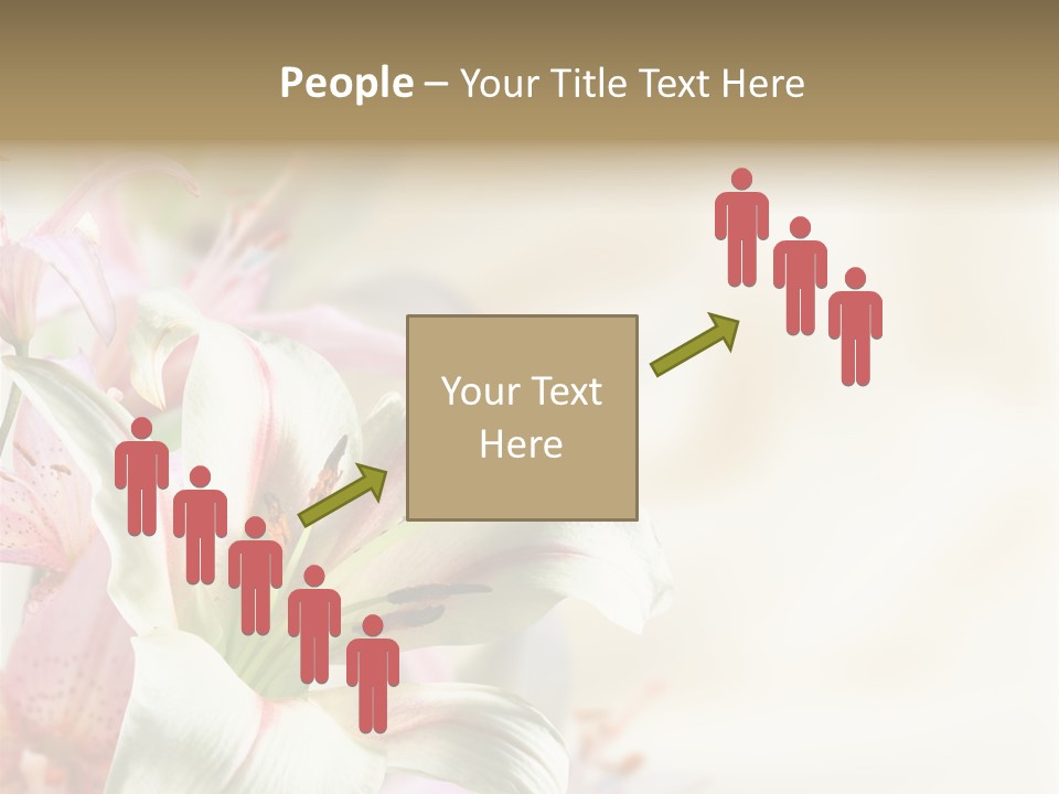 Petal Beautiful Plant PowerPoint Template