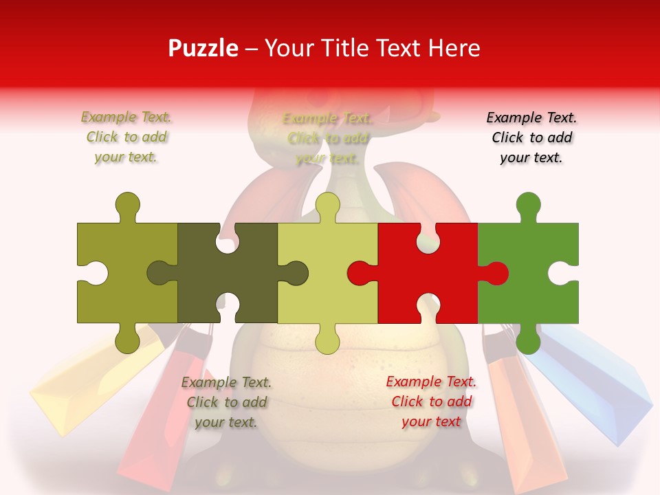 Asian Dinosaur Traditional PowerPoint Template