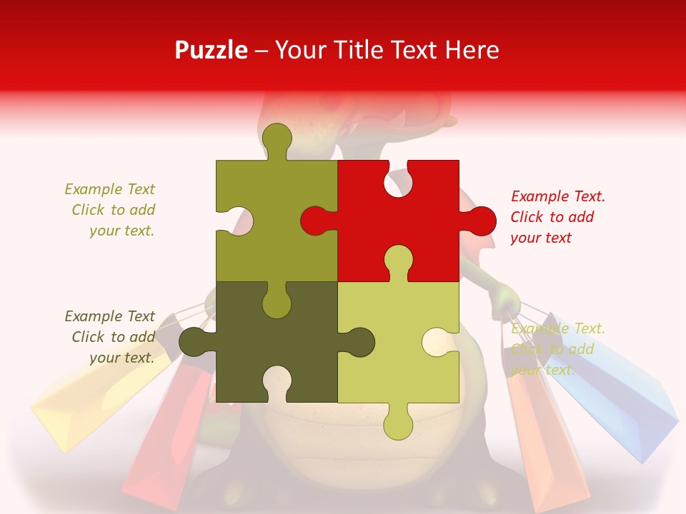 Asian Dinosaur Traditional PowerPoint Template