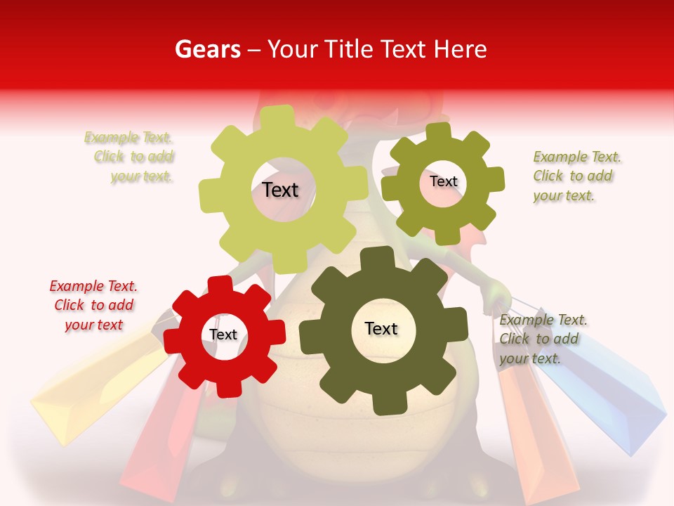 Asian Dinosaur Traditional PowerPoint Template