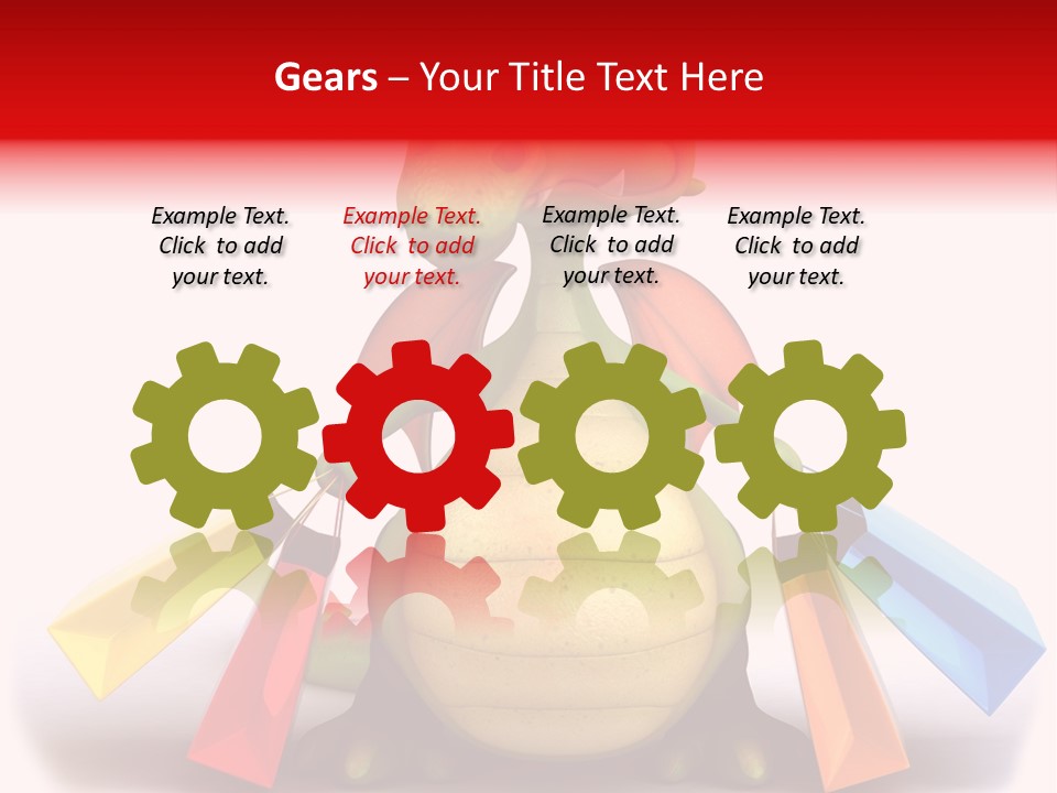 Asian Dinosaur Traditional PowerPoint Template