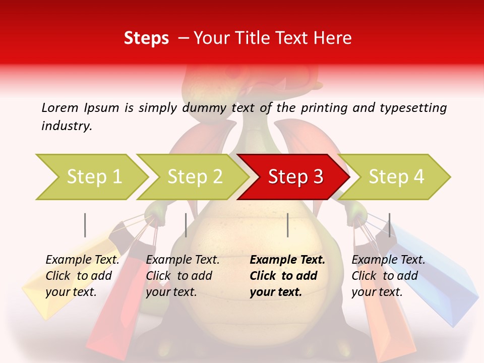 Asian Dinosaur Traditional PowerPoint Template