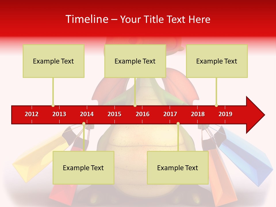 Asian Dinosaur Traditional PowerPoint Template