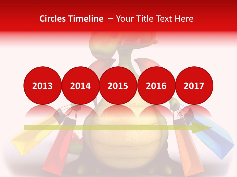 Asian Dinosaur Traditional PowerPoint Template