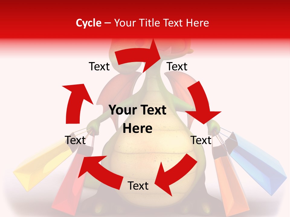 Asian Dinosaur Traditional PowerPoint Template