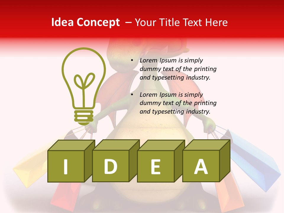 Asian Dinosaur Traditional PowerPoint Template