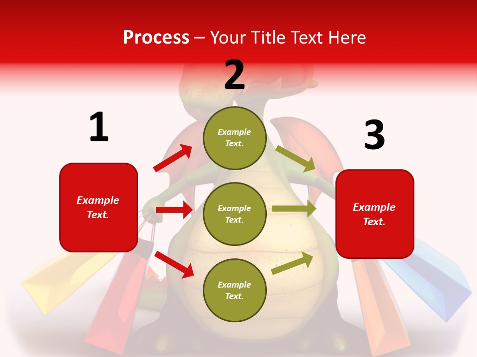 Asian Dinosaur Traditional PowerPoint Template