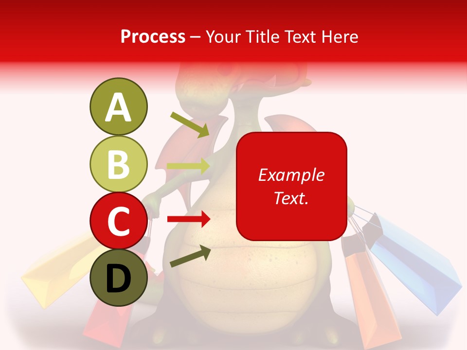 Asian Dinosaur Traditional PowerPoint Template