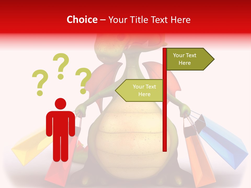 Asian Dinosaur Traditional PowerPoint Template