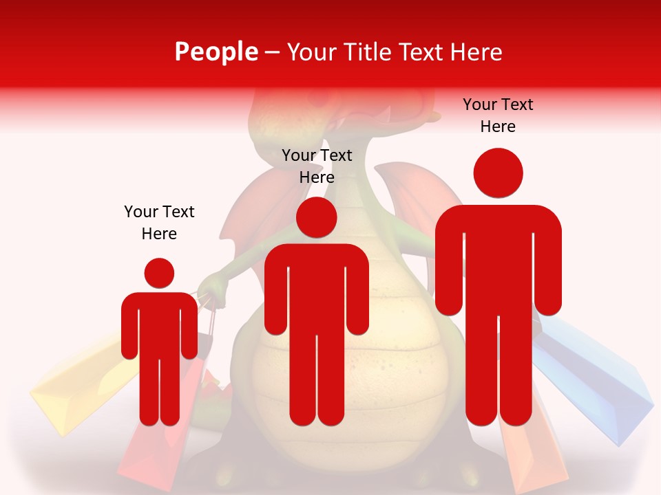 Asian Dinosaur Traditional PowerPoint Template