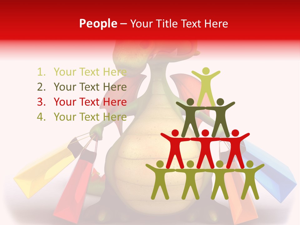 Asian Dinosaur Traditional PowerPoint Template