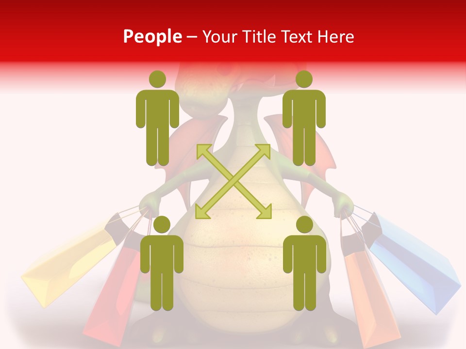 Asian Dinosaur Traditional PowerPoint Template