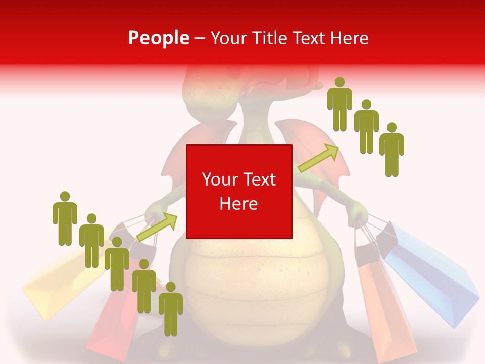 Asian Dinosaur Traditional PowerPoint Template