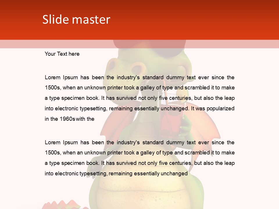 Mythology Fairy Tale Child PowerPoint Template