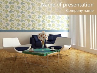 Clean Glass Home PowerPoint Template