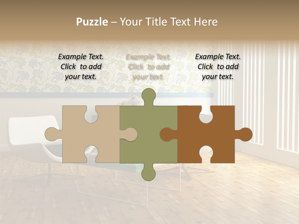 Clean Glass Home PowerPoint Template