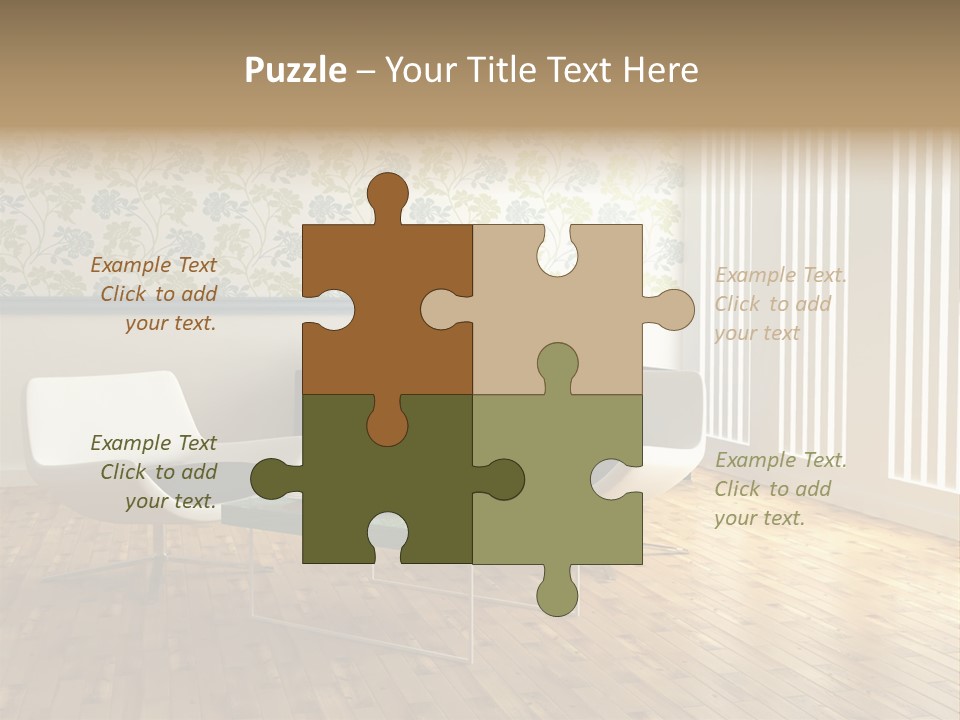 Clean Glass Home PowerPoint Template