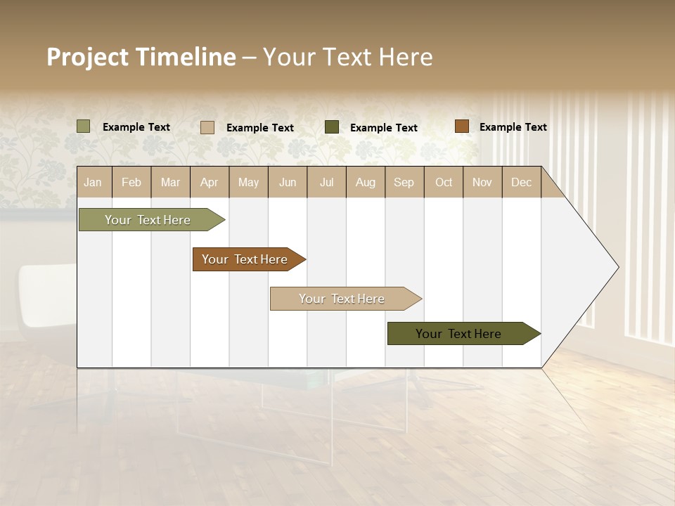 Clean Glass Home PowerPoint Template