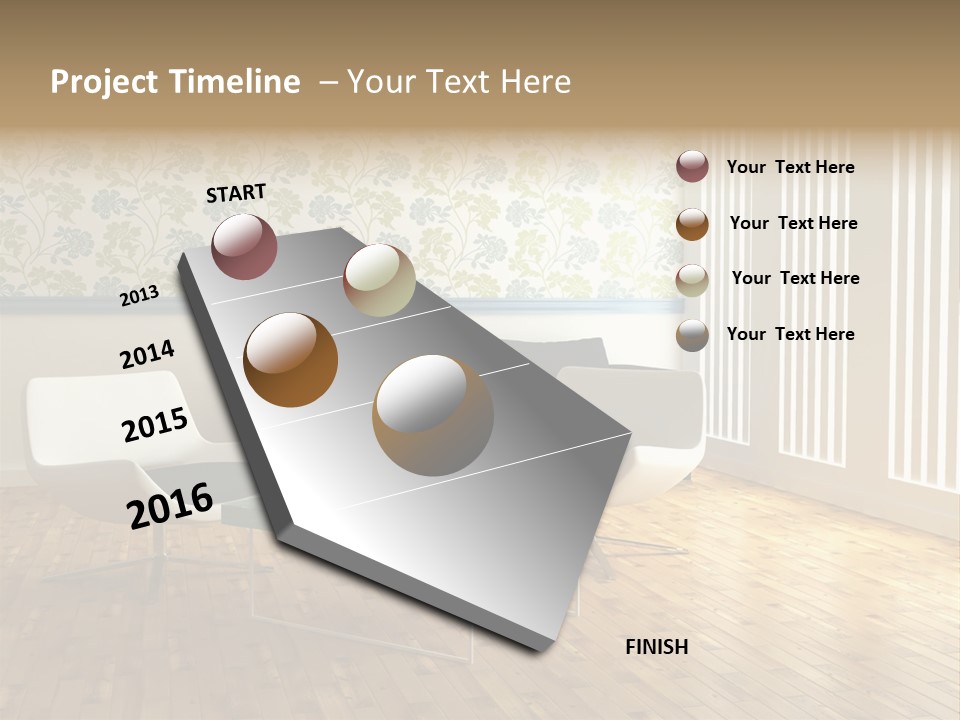 Clean Glass Home PowerPoint Template