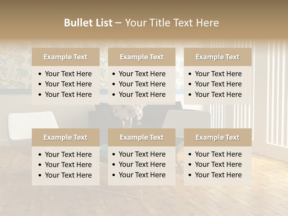 Clean Glass Home PowerPoint Template
