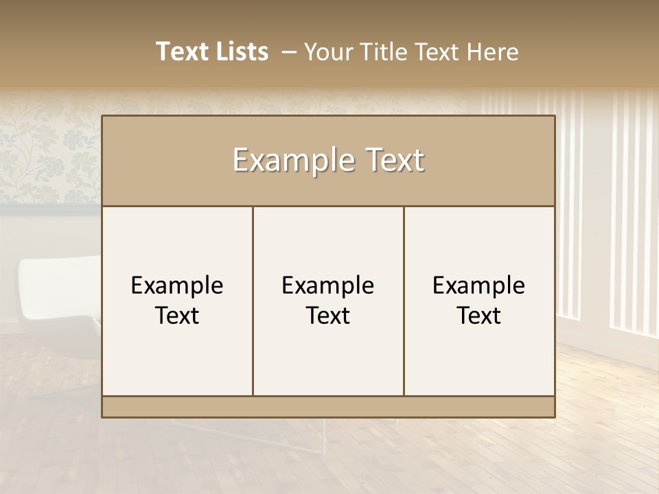 Clean Glass Home PowerPoint Template