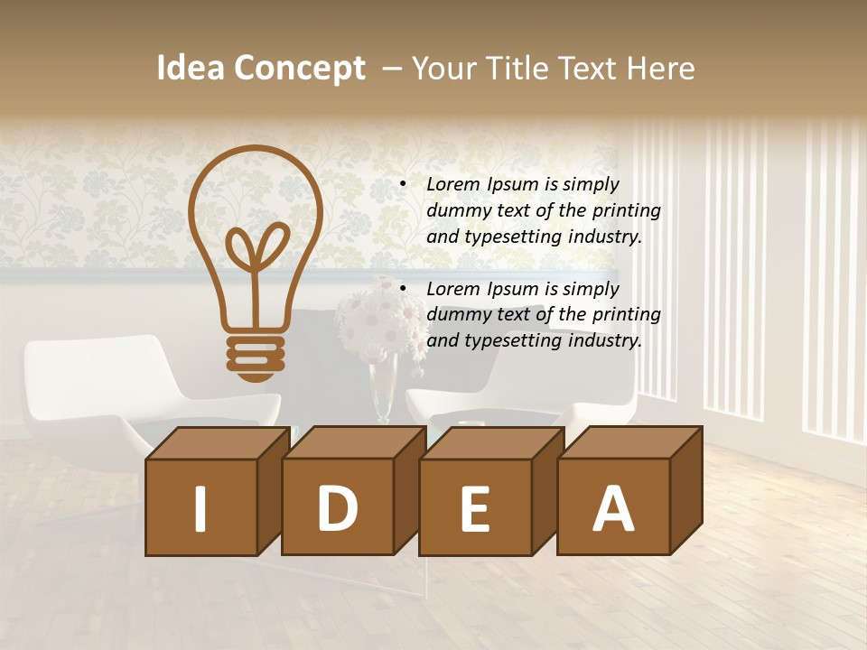 Clean Glass Home PowerPoint Template