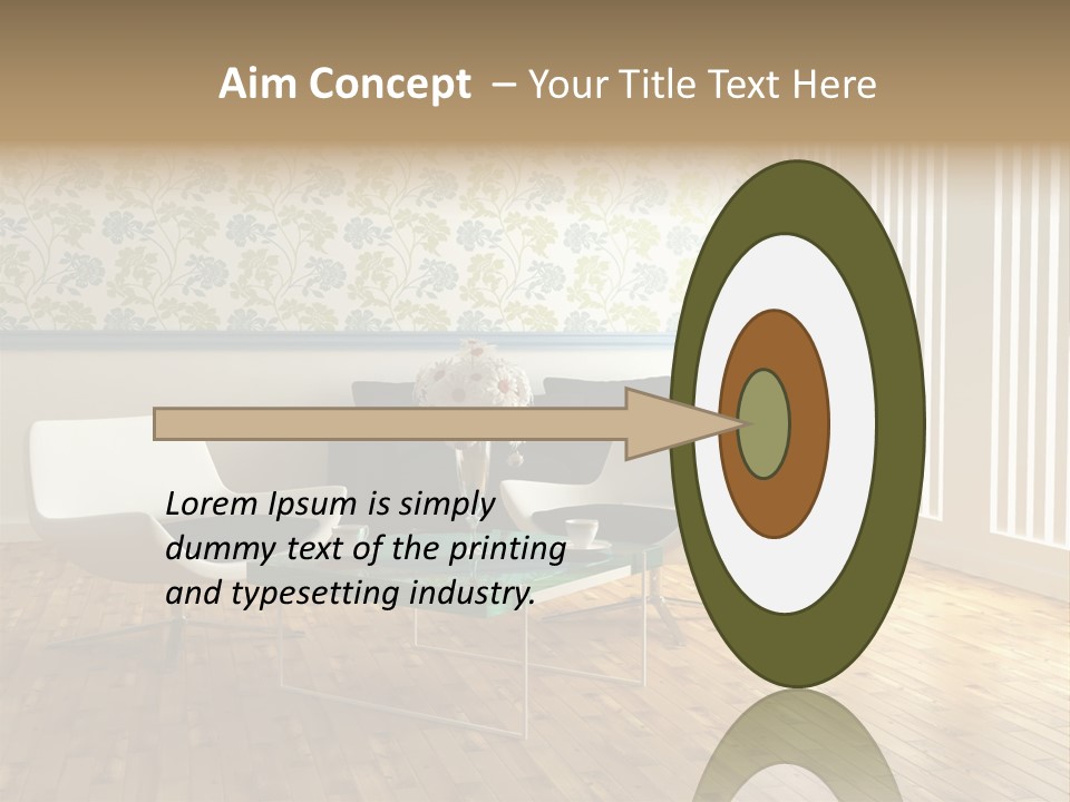 Clean Glass Home PowerPoint Template