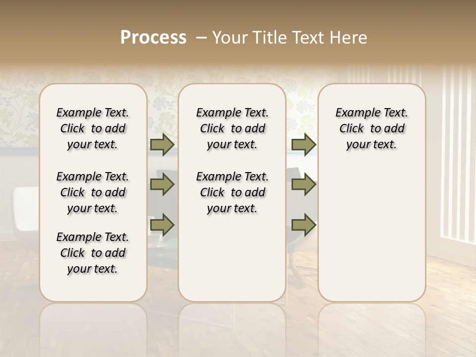 Clean Glass Home PowerPoint Template