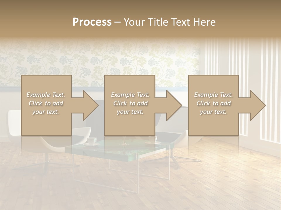 Clean Glass Home PowerPoint Template